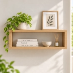 Rak Dinding RG-04001 | Rak Dekorasi | Rak Buku | Uk 60x L20 xT25 cm